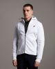 Sweatshirt Lyle & Scott ML1314V 626 Softshell jersey zip hoodie white