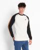 Lyle & Scott ML1355V W120 three panel sweatshirt vanilla ice