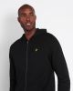 Lyle & Scott ML420VTR Z865 zip through hoodie jet black