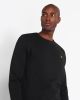 Sweatshirt Lyle & Scott Crew Neck Jet Black ML424VTR Z865