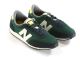 Basket new balance U410 en daim et mesh vert et bleu marine