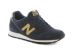 Chaussure New Balance wr 996 dames bleu marine et or.