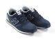 Chaussure New Balance U420 bleu marine et grise.