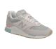 Basket dame New Balance WL840 RTN 658601 50  Leather mesh synthetic Rain cloud nimbus cloud