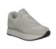 Basket Dames New Balance WL574 ZAA White Platform