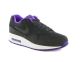 Basket Nike air max 1 essential dame noir et mauve.599820 006.