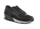 Basket Nike air max 90 en cuir et mesh noir 616730 006.