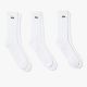 Lot de 3 chaussettes Lacoste RA4182 Z92 White White White