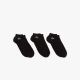 Lot de 3 paires de Chaussettes Lacoste RA4183 8VM Black Black Black