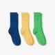 Lot de 3 Piares de Chaussettes Lacoste RA6868 IPN Globe Sorrel Cornsilk