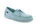 Chaussure bateau Sebago Dockside en nubuck bleu ciel ton sur ton. B720154.