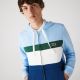 Sweatshirt Lacoste SH2176 9A0 Bleu Blanc Vert Bleu