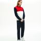 Sweatshirt col rond Lacoste SH5185 AVJ Flour Red Navy Blue