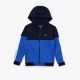 Sweatshirt junior à capuche Lacoste SJ3282 YD0 NAVY BLUE OBSCURITY WHITE