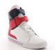 Chaussure Supra Society TERRY KENNEDY blanc, rouge et bleu..