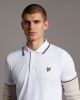 Polo Lyle & Scott SP800VTR Z856 tipped white navy