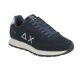 Basket SUN68 Δ X Tom Suede Z43106 07 Navy Blue