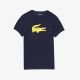 T-shirt Lacoste TH3377 YE4 Navy Blue Lemon