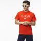 T-shirt Lacoste col rond TH5022 en jersey rouge