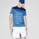 T-shirt Lacoste tennis col rond TH5521 30s bleu.