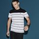 T-shirt Lacoste tennis TH5521 au8 blanc et noir.