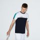 T-shirt Lacoste TH9472 el2 blanc marine papeete