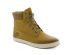 Bottine Timberland femme en cuir jaune or 8161A.