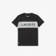 T-shirt junior Lacoste TJ3286 258 BLACK WHITE