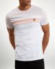 Lyle & Scott colour block t shirt 1901 tS1019V 003 626 white pink abricot