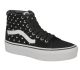 Vans Sk8 Hi Platform 2 Suede Polka Dot Blktrwht VN0A3TKNTCB1