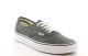 Basket Vans authentic en toile chambray noire.