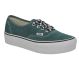 Vans Authentic Platform Chkrbrdlace Quetz VN0A3AV8S1W1 nubuck émeraude