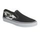 Basket Vans Classic Slip-On Flame Black White VN0A33TBK681