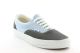 Chaussure Vans Era en toile bleu et gris.