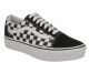 Basket Vans Old Skool Platform Checherboard black true white VN0A3BUHRK1