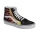 Vans Sk8 Hi Reissue Flame Black Black True White VN0A2XSBPHN1