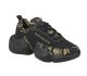 Basket Versace Jeans Couture Fondo Baroque Gravity Dis SU5 Black Gold 72YA3SU5 ZS264 G89