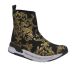 Basket Versace Jeans Couture Dame Aerodynamic Dis.4 Black Gold E0Vwasa4 71934 M27 Printed Knitted