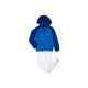 Survêtement junior Lacoste WJ6763 30h en taffetas bleu et blanc.