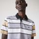 Polo Lacoste YH9861 K8W silver chine white vienne black