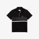 Polo junior Lacoste YJ5384 HJS Noir Blanc