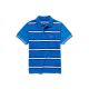 Polo tennis junior Lacoste YJ5837 30h bleu et blanc.