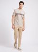 T-shirt Guess Jamey4G Aop Beige Blanco Z2BI09 J1314 P13W