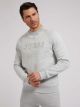 Sweatshirt Guess Aldwin Z2RQ19 KAIJ1 H9C9 gris chiné