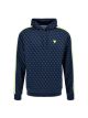 Sweatshirt Guess à capuche Leroi 4G Aop Silk Blue Z3YQ13 FL04Q P7IU