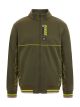 Sweatshirt Zippé Guess Eugene Army Olive With Green Z3YQ18 FL04W F8FQ